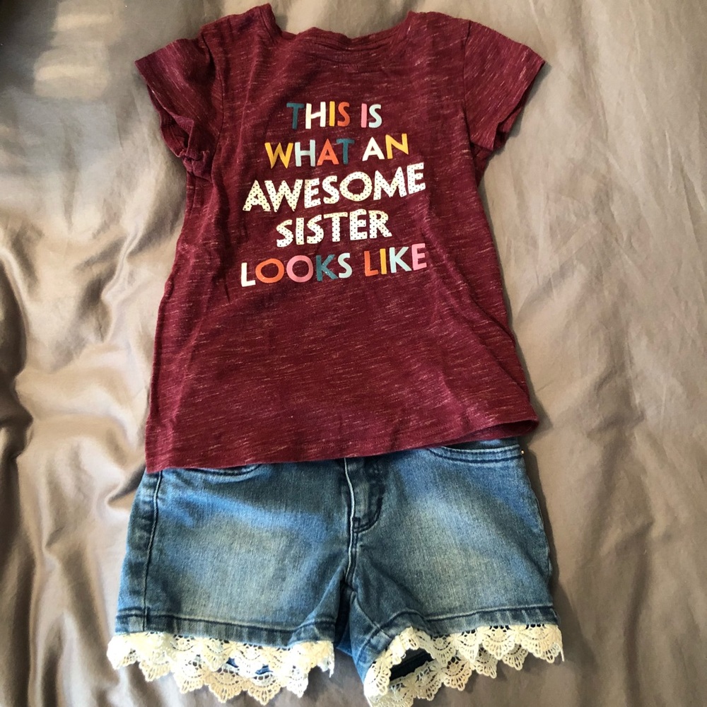 SISTER Cat & Jack Shirt